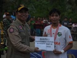 Bupati Buton Tutup Turnamen Futsal Babinsa Cup III di Desa Manuru