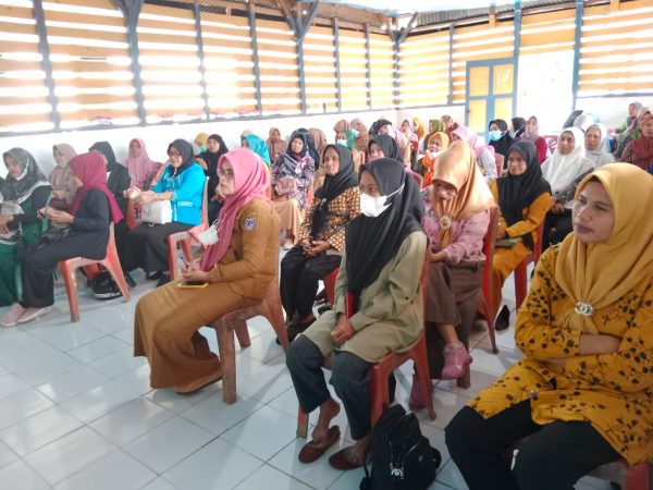 BKKBN Mubar menggelar Orientasi Tim Pendamping Keluarga (TPK) tingkat Kabupaten Muna Barat di balai pertemuan Desa Waulai, Kecamatan Barangka, Selasa (28/6/2022). (Foto: Labulu)