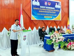 Persiapan Porprov 2022, KONI Butur Rakor