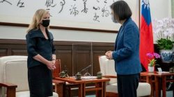 Senator Amerika Serikat Marsha Blackburn menjadi anggota Kongres terbaru yang mengunjungi Taiwan. (The Edge Markets)