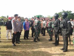 Ribuan Pasukan Gabungan Siap Mengamankan Kunker Jokowi di Kepton