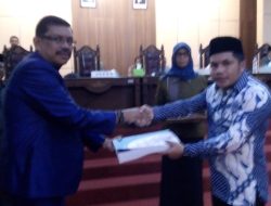DPRD Muna Paripurna Penyerahan Dokumen RAPBD Perubahan Tahun 2022