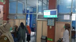 Salah satu antrean online melalui Aplikasi Mobile JKN di Fasilitas Kesehatan di Kota Baubau. (Foto Istimewa)