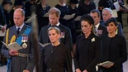 Kate Middleton dan Meghan Markle Berdampingan Diprosesi Persemayaman Jenazah Ratu Elizabeth II