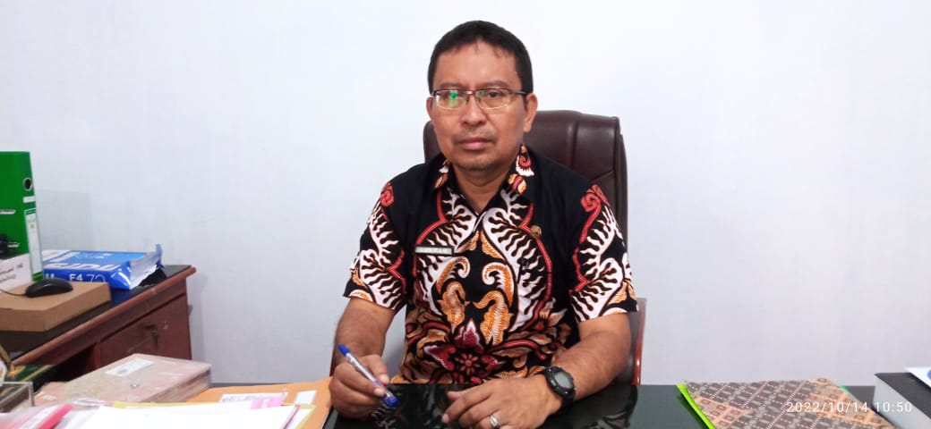 Kepala Dinas Kesehatan Kota Baubau, Dokter Lukman. (Foto Murdin)