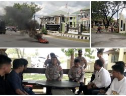 Gerak Sultra Tuntut Polres Muna Menuntaskan Kasus Dugaan Korupsi PCR