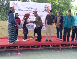Pj Bupati Mubar Meresmikan Sanggar Seni Wakante