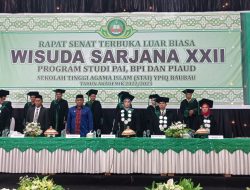 289 Mahasiswa STAI YPIQ Baubau Menjalani Wisuda