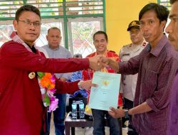 Pj Bupati Busel: 3.161 Sertifikat Lahan Tuntas, 100 Sertifikat Nelayan Menyusul