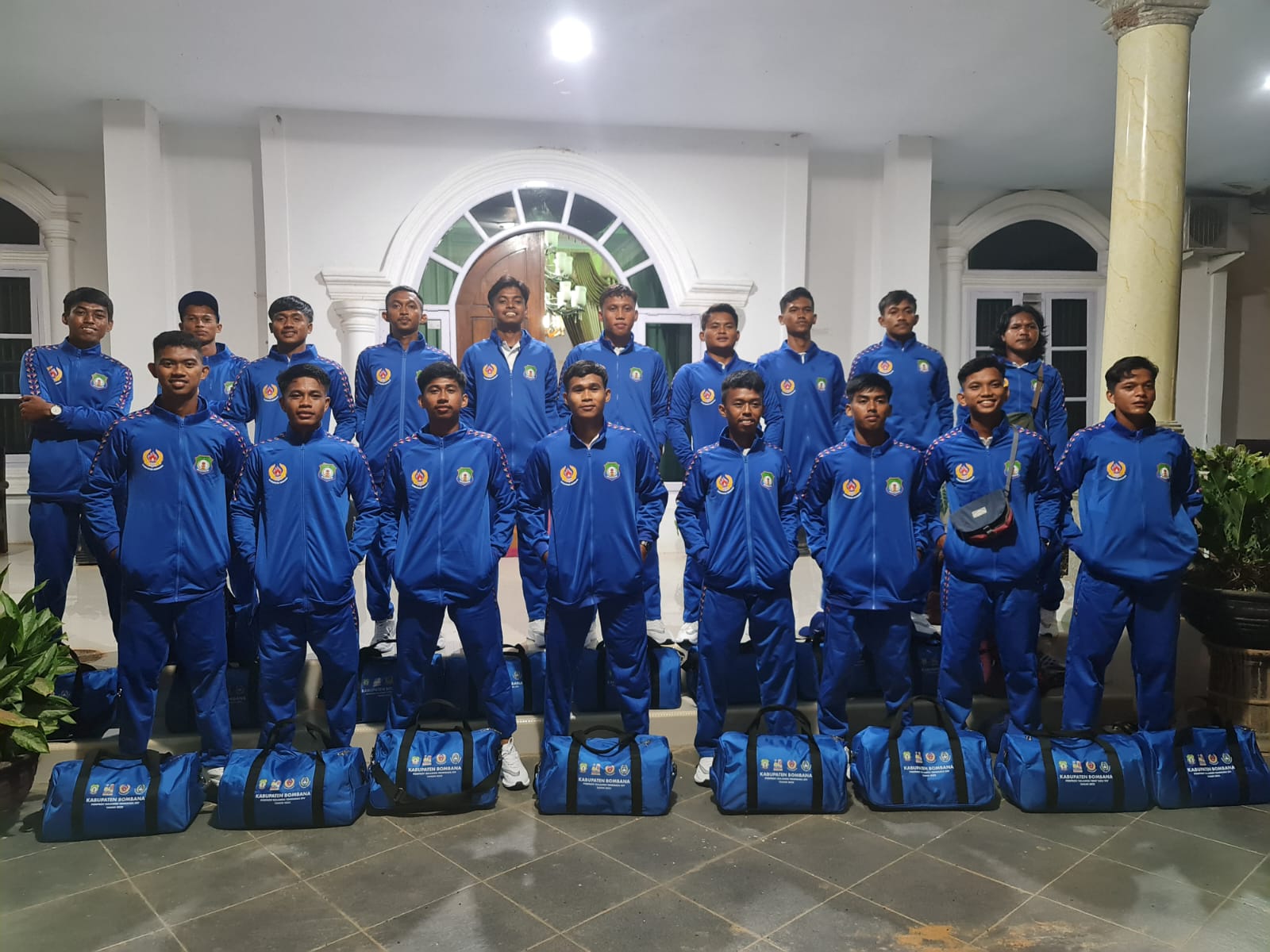Tim Sepak Bola Kabupaten Bombana. (Foto Istimewa)
