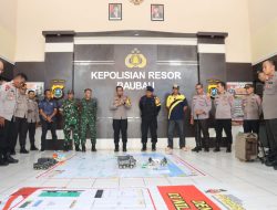 Polres Baubau Gelar TFG Jelang Porprov Sultra XIV