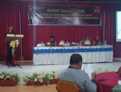 KPU Baubau Rakor Uji Publik Rancangan Penataan Dapil Anggota DPRD Baubau