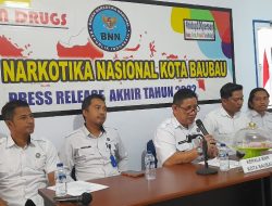 Sepanjang Tahun 2022, TAT BNNK Baubau Menangani 7 Kasus