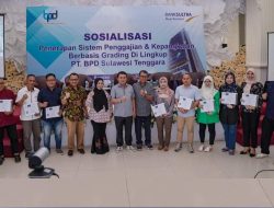 Bank Sultra Sosialisasi Sistem Penggajian dan Kepangkatan Berbasis Grading