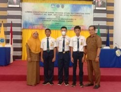 Lomba Kreativitas Matematika, SMPN 1 Lolos Ketahap Berikutnya