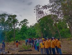 Mahasiswa KKN Unidayan Bersama Masyarakat Barangka Tanam Ratusan Bibit Durian