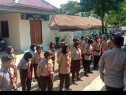 Anggota Pramuka Saka Bhayangkara Baubau Dilibatkan Operasi Ketupat