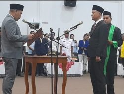 Ketua DPRD Baubau Lantik Muhammad Samsudin, PAW