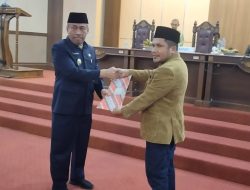 LKPJ Bupati Muna Tahun 2023 Diterima dengan Catatan