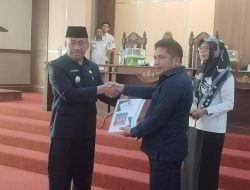 DPRD Muna Gelar Paripurna Penyerahan LKPJ Bupati Muna Tahun 2023