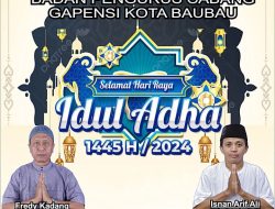 GAPENSI KOTA BAUBAU: SELAMAT IDUL ADHA 1445 H