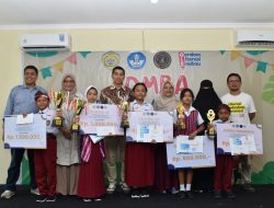 Lomba Bertutur, Peserta 19 Sekolah. Azzam Murid SDN 1 Kadolomoko Juara I