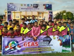 11 Keseblasan Berlaga di Festival Sepakbola Road to GEAS Nasional Seri VII se-Sultra