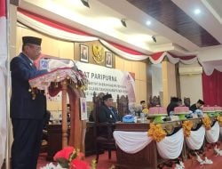Paripurna DPRD Peringatan HUT Muna ke-66, Bachrun Sebut Simbol Perubahan Pembangunannya Diawali dengan Penataan Birokrasi