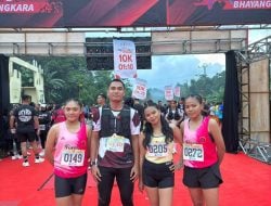 Mahasiswa STKIP Pelnus Buton Raih Podium di ToleRunsi Bhayangkara Polres Buton